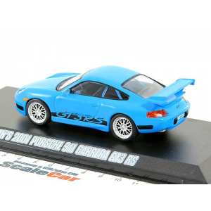 1/43 PORSCHE 911 GT3 RS 2001 Blue Fast & Furious:Fast Five(из к/ф Форсаж V)