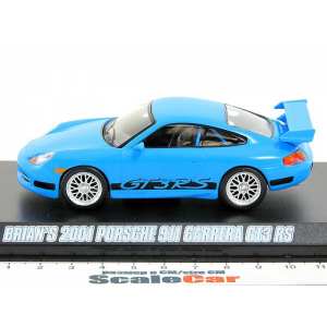 1/43 PORSCHE 911 GT3 RS 2001 Blue Fast & Furious:Fast Five(из к/ф Форсаж V)