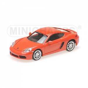 1/87 Porsche 718 Cayman 2016 оранжевый