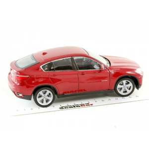 1/18 BMW X6 2008 красный