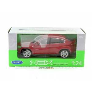 1/18 BMW X6 2008 красный