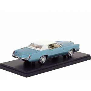 1/43 Cadillac Eldorado Coupe 1967 голубой металлик