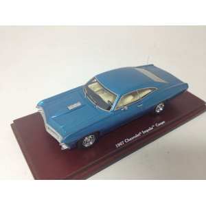1/43 CHEVROLET Impala 2 Door Coupe 1967 Marina Blue