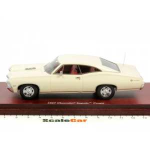 1/43 CHEVROLET Impala 2 Door Coupe 1967 Ermine White