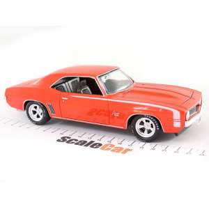 1/24 Chevrolet Camaro 1969 оранжевый