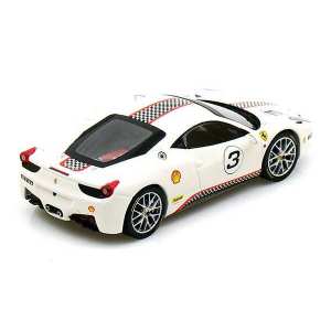 1/43 Ferrari 458 Italia Challenge white