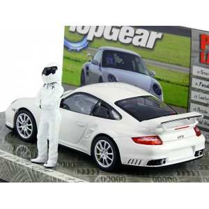 1/43 Porsche 911 GT2 (997) - 2007 - WHITE - TOP GEAR