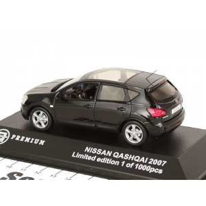 1/43 Nissan Qashqai 2007 черный