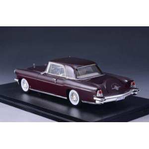 1/43 Lincoln Continental Mark II Coupe 1956 бордовый