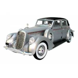 1/18 Lincoln Touring Cabriolet 1937 серебристый