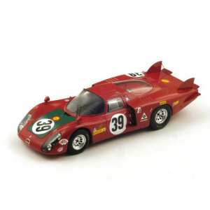 1/18 Alfa Romeo 33/2 39 4th Le Mans 1968 I. Giunti - No. Galli