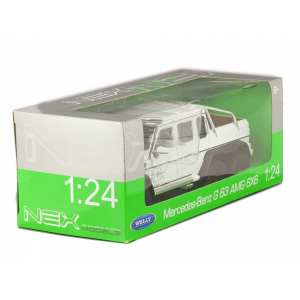 1/24 Mercedes-Benz Amg G63 6X6 2015 белый