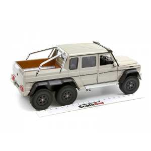 1/24 Mercedes-Benz G63 AMG 6x6 2014 пикап бежевый металлик