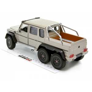 1/24 Mercedes-Benz G63 AMG 6x6 2014 пикап бежевый металлик