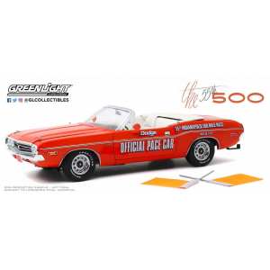 1/18 Dodge Challenger Convertible 55th Indianapolis 500 Official Pace Car 1971