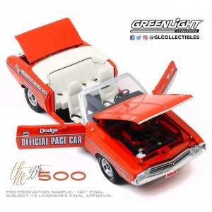 1/18 Dodge Challenger Convertible 55th Indianapolis 500 Official Pace Car 1971