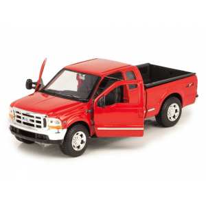 1/24 Ford F-350 1999 pickup красный