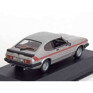 1/43 FORD Capri III GT4 1980 серебристый/красный