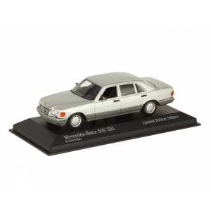 1/43 Mercedes-Benz 560 SEL W126 1990 серебристый