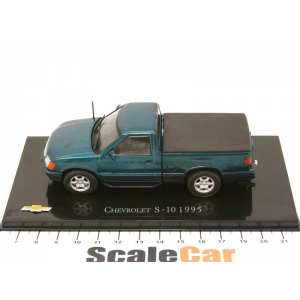 1/43 Chevrolet S-10 1995 темно-зеленый металлик