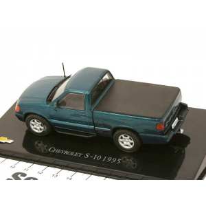 1/43 Chevrolet S-10 1995 темно-зеленый металлик