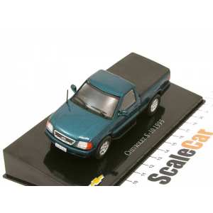 1/43 Chevrolet S-10 1995 темно-зеленый металлик