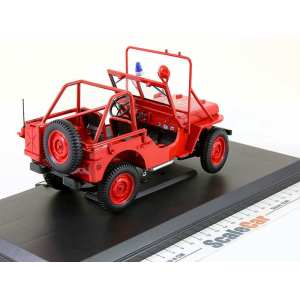 1/18 JEEP Willis 4x4 Fire Department (пожарный) 1988