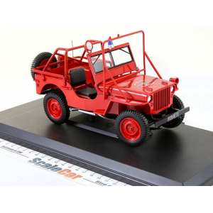 1/18 JEEP Willis 4x4 Fire Department (пожарный) 1988