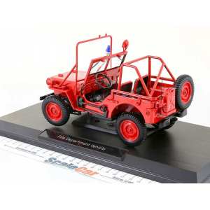 1/18 JEEP Willis 4x4 Fire Department (пожарный) 1988