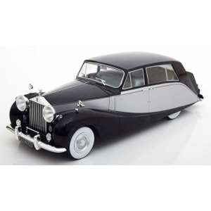 1/18 Rolls Royce Silver Wraith Empress by Hooper 1956 черный с серебристым