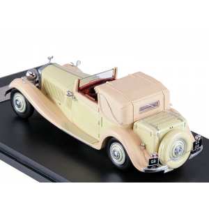 1/43 Rolls Royce Phantom II Continental Gurneu Nutting 1934 Ivory/ Beige