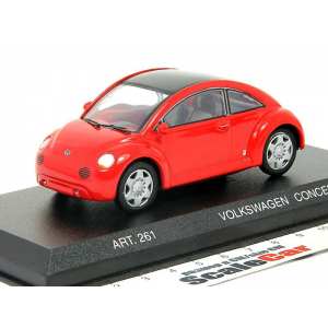 1/43 Volkswagen Beetle Concept 1 Coupe 1994 красный