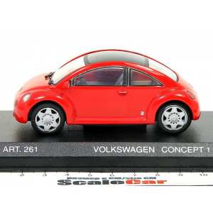 1/43 Volkswagen Beetle Concept 1 Coupe 1994 красный