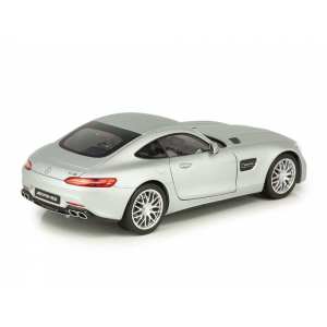 1/18 Mercedes-Benz AMG GT S Coupe (C190) серебристый иридий