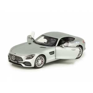 1/18 Mercedes-Benz AMG GT S Coupe (C190) серебристый иридий