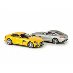 1/18 Mercedes-Benz AMG GT S Coupe (C190) серебристый иридий