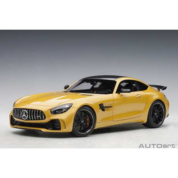 1/18 Mercedes-AMG GT-R V8 Biturbo 2017 желтый