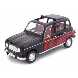 1/18 Renault 4 Parisienne 1964 черный с красным