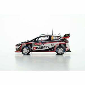 1/43 Ford Fiesta WRC 3 победитель Rally Great Britain 2017 E. Evans - D. Barritt