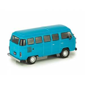 1/43 Volkswagen T2b Bus 1982 микроавтобус синий