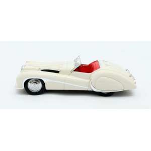 1/43 Jaguar SS100 2,5-Litre Roadster Vanden Plas 1939 белый