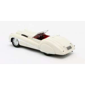 1/43 Jaguar SS100 2,5-Litre Roadster Vanden Plas 1939 белый