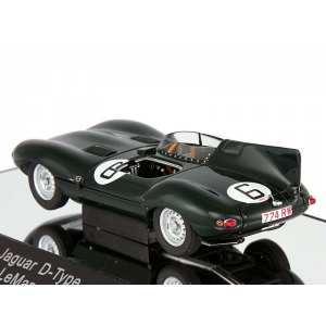 1/43 Jaguar D-type LeMans 24hr race1955 победитель J.M.Hawthorn/ I.L.Bueb 6 с открывающимися элементами