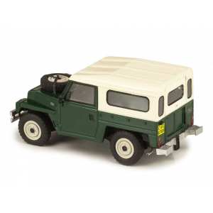 1/43 Land Rover series III Lightweight RHD 1982, матовый зеленый/белый