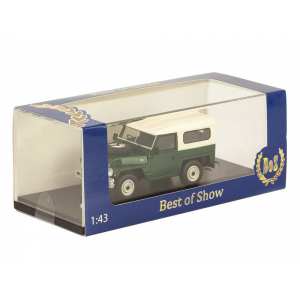 1/43 Land Rover series III Lightweight RHD 1982, матовый зеленый/белый