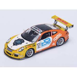 1/43 Porsche 911 GT3 17 Mobil 1 Supercup Champion 2015 Philipp Eng