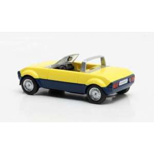 1/43 Peugeot 104 Peugette Pininfarina 1976 Yellow/Blue (желтый с синим)