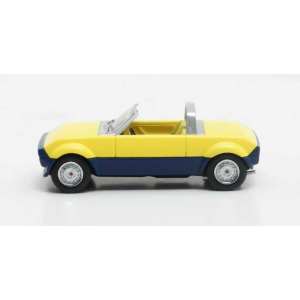 1/43 Peugeot 104 Peugette Pininfarina 1976 Yellow/Blue (желтый с синим)