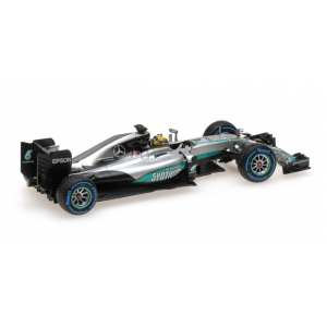 1/43 Mercedes AMG Petronas F1 Team - F1 W07 Hybrid - Lewis Hamilton - победитель Brazilian GP 2016