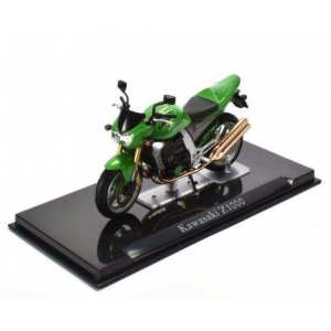 1/24 мотоцикл Kawasaki Z1000 зеленый